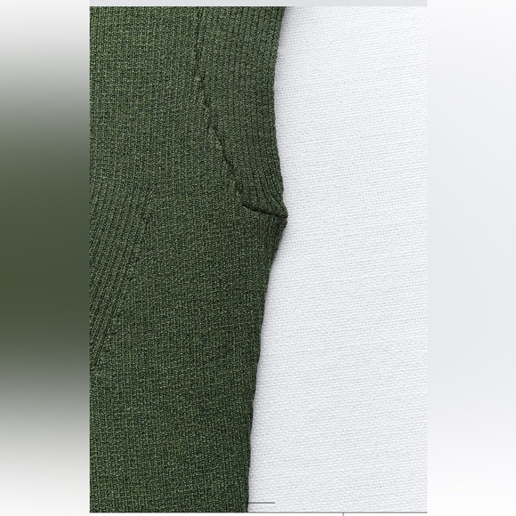 Zara NWT Knit Dress With Metallic Thread size M - Picture 10 of 10